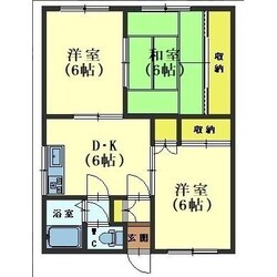 ライブタウン的場の物件間取画像